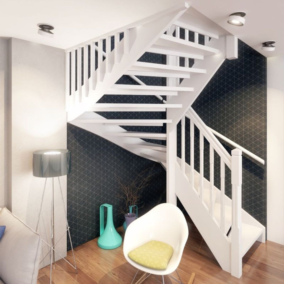 Illustrasjon trapp 1