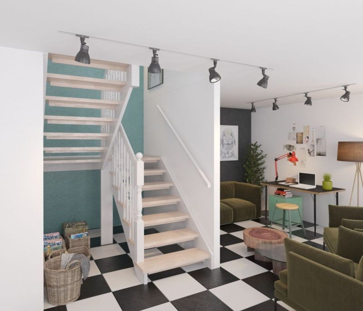 Illustrasjon trapp 3